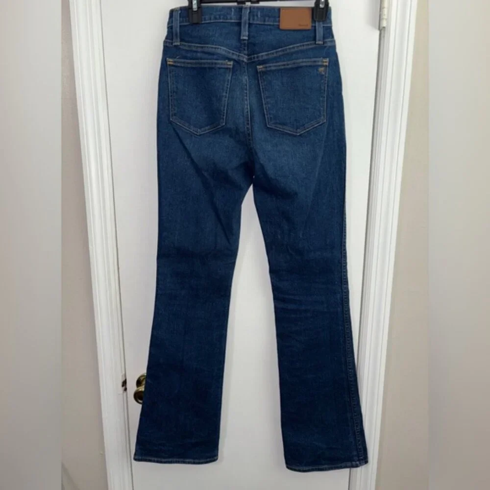 Madewell Blue denim Skinny Flare Jeans size 26 - Picture 4 of 5